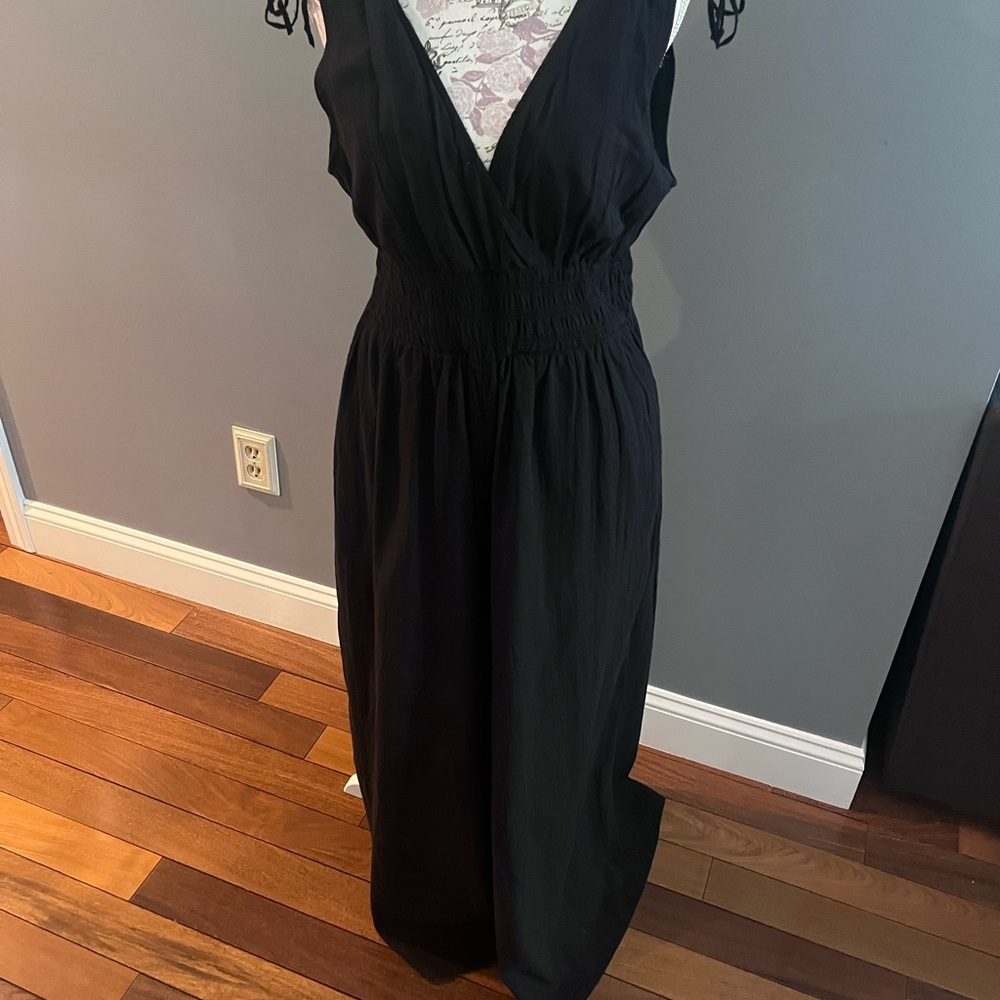 American Eagle Black One Piece Pantsuit